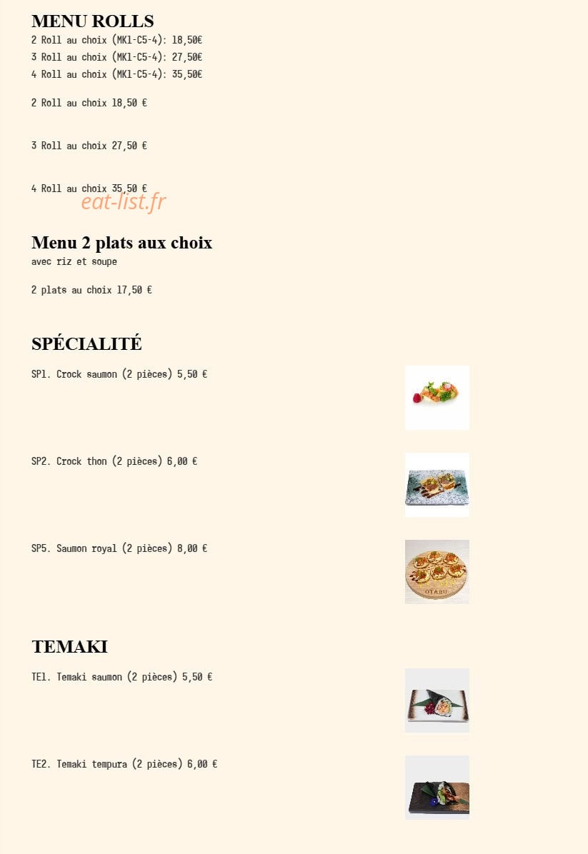 Otaru — carte page 5