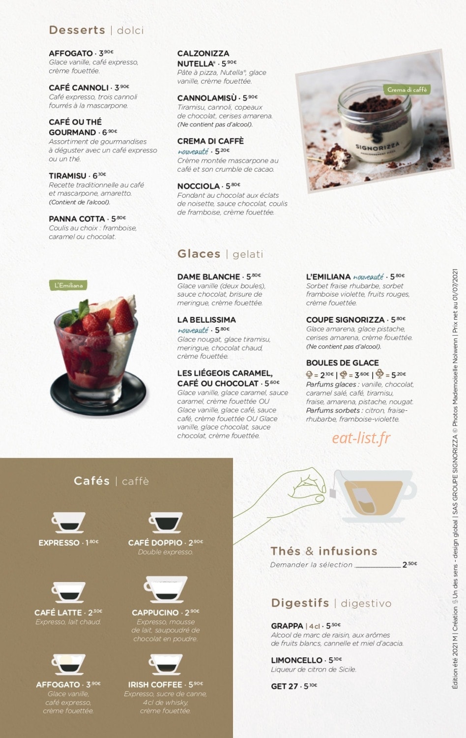 Signorizza — carte page 6