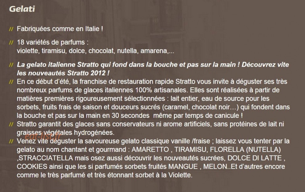 Stratto — carte page 5