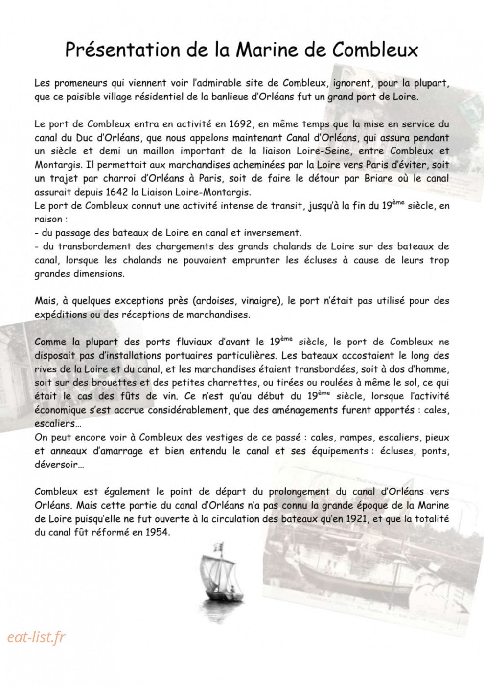 La Marine — carte page 6