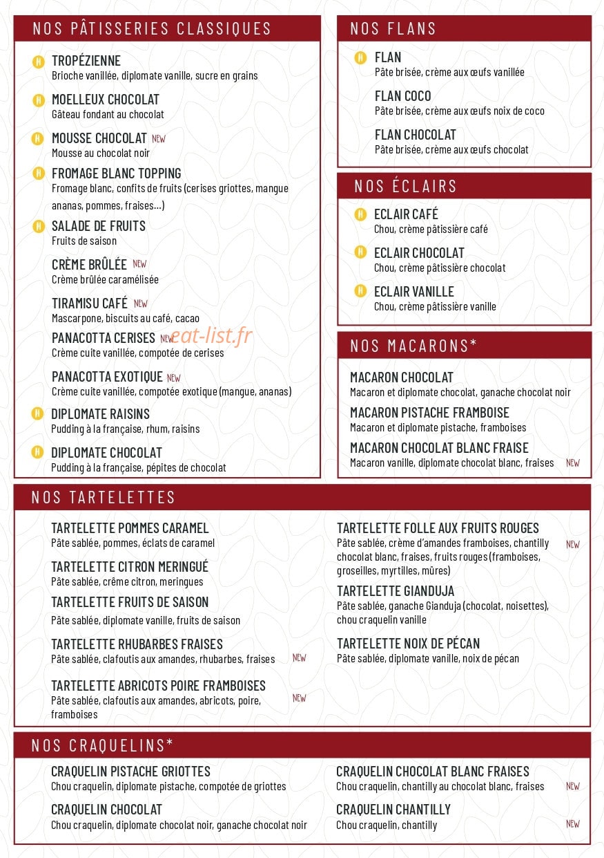 L'Atelier Papilles — carte page 6