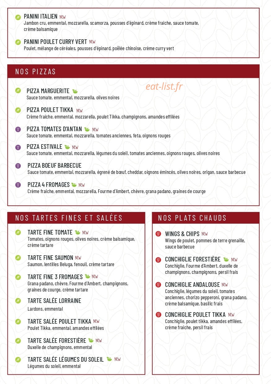L'Atelier Papilles — carte page 5
