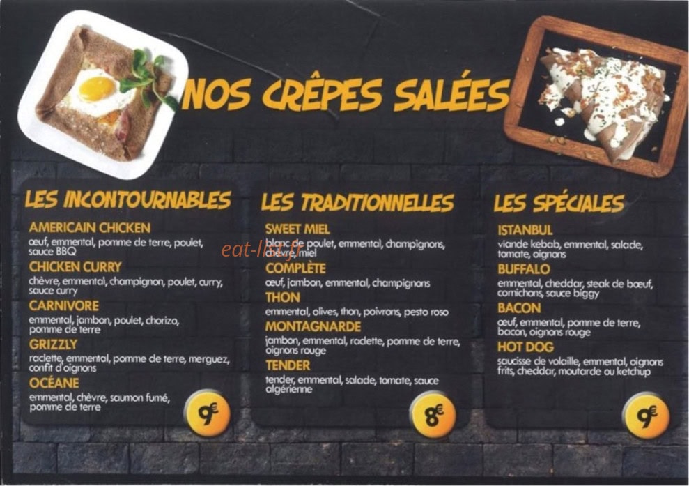 La baraque — carte page 2