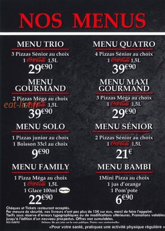 Subito — carte page 2
