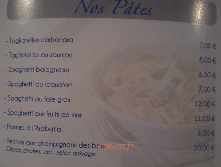 Allo cuis'to — carte page 3
