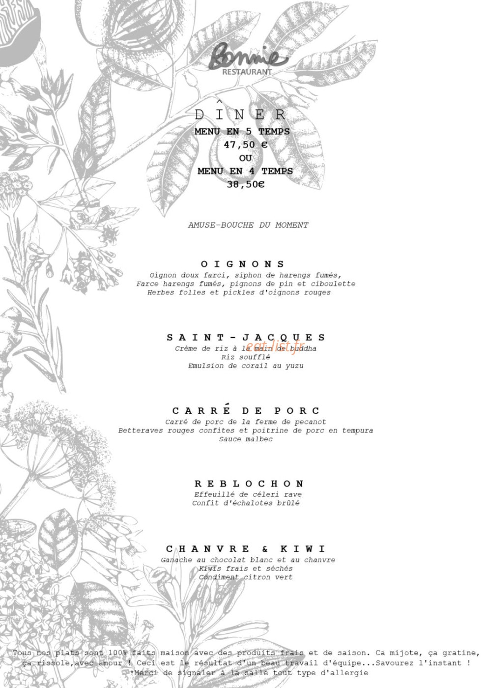 Bonnie — carte page 2