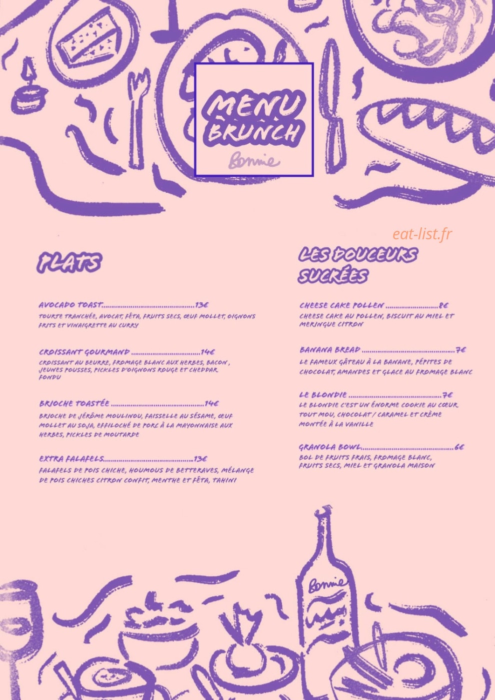 Bonnie — carte page 3