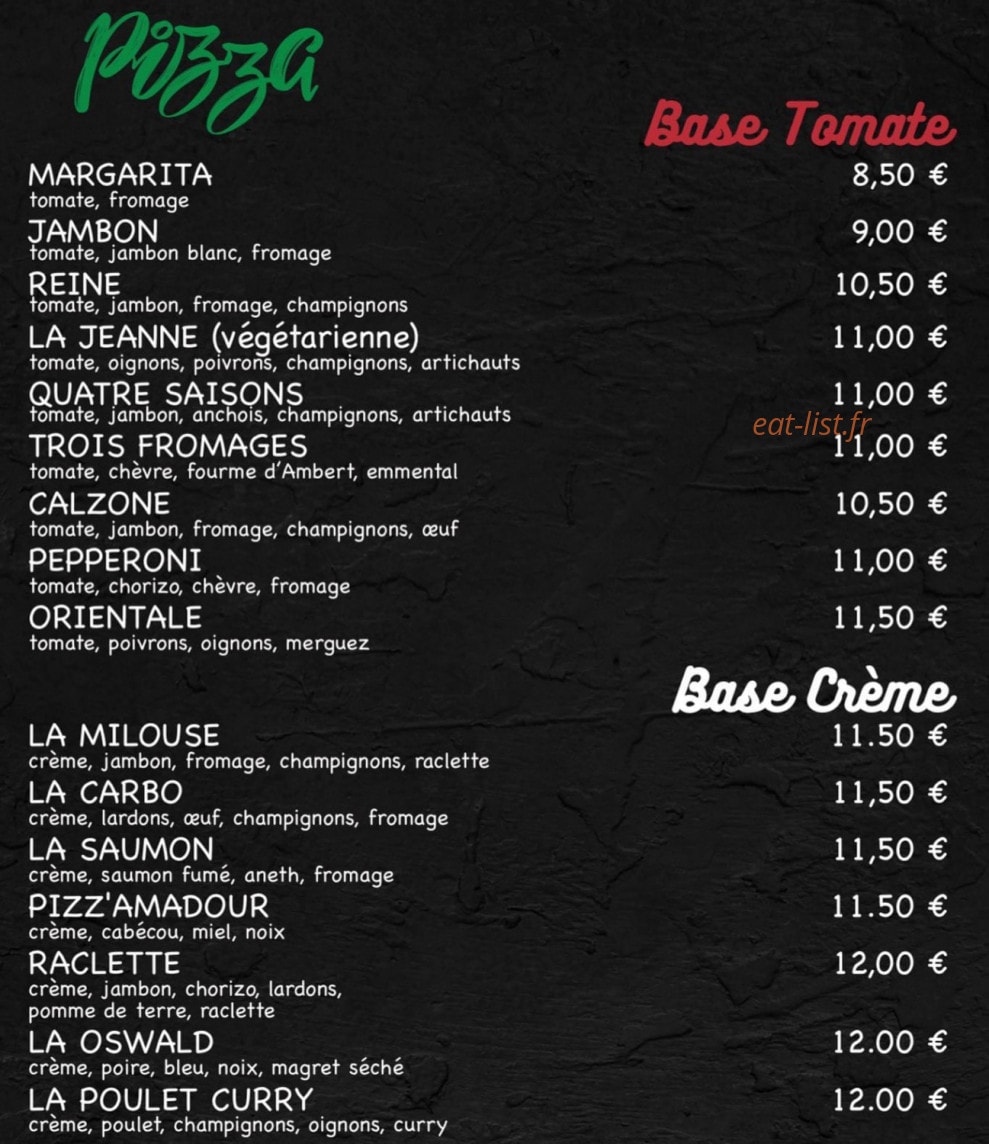 Chez oswald à Cahors - menu et photos