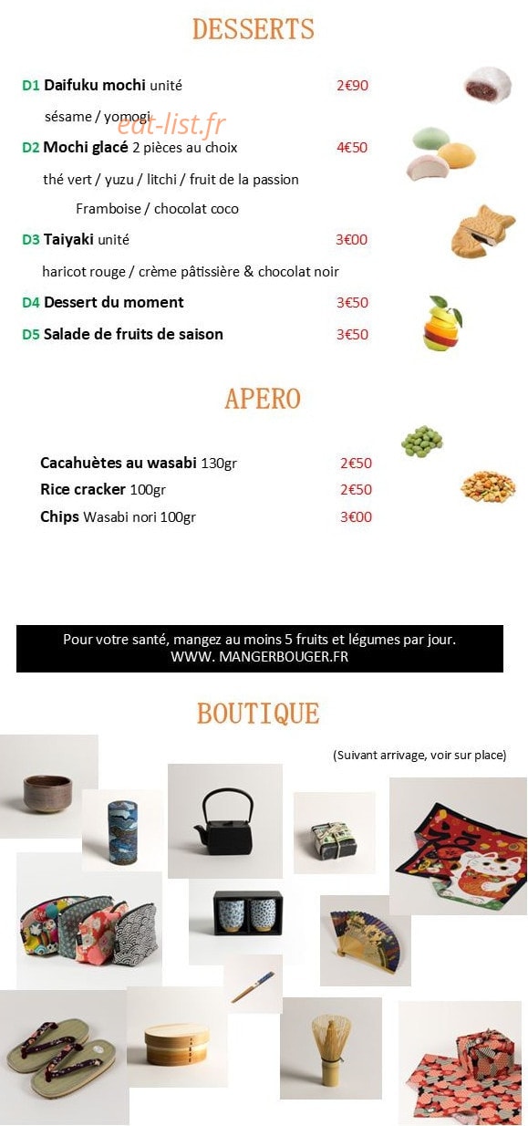 Gozen — carte page 5