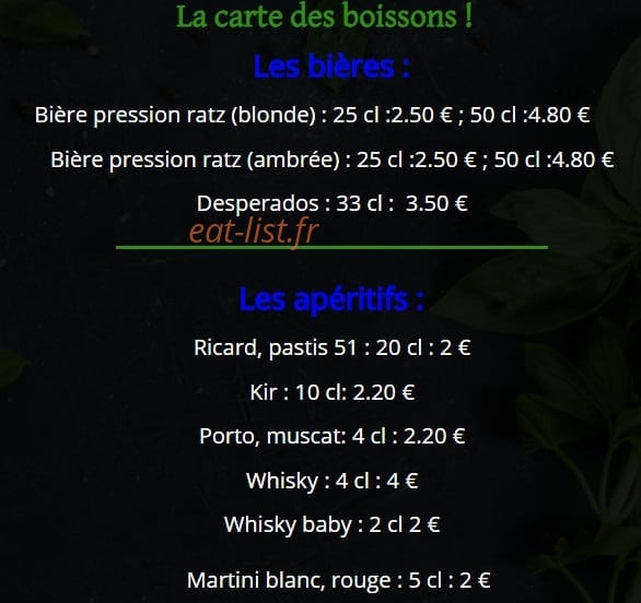 L'Escale — carte page 3