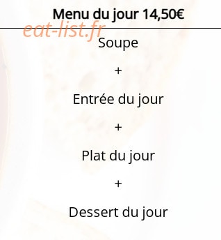 La Cave — carte page 1