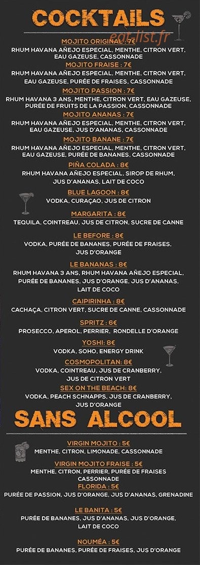 Le Before — carte page 4