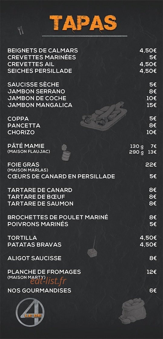 Le Before — carte page 1