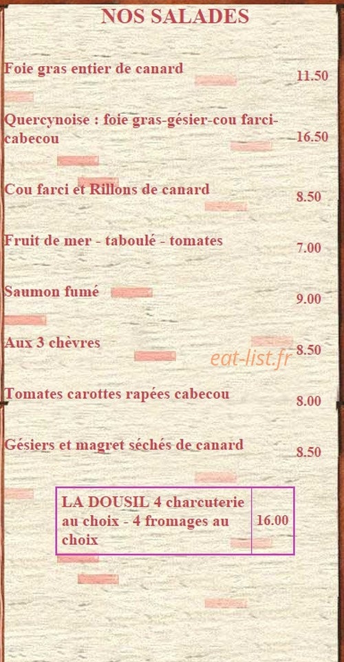 Le Dousil — carte page 2