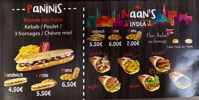New Tacos — carte page 2