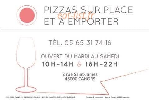 Pizza e vino — carte page 4