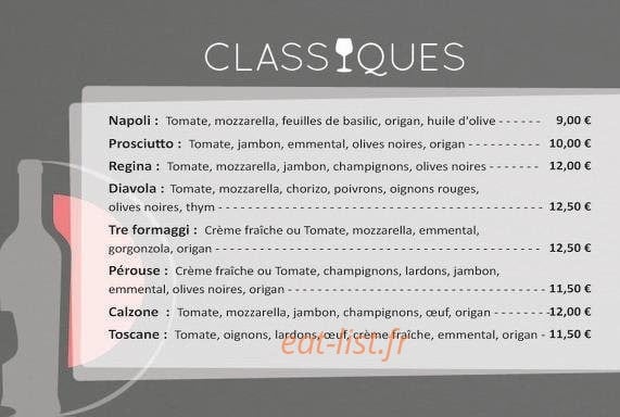 Pizza e vino — carte page 2