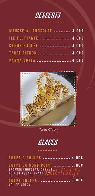 le Rond Point — carte page 4