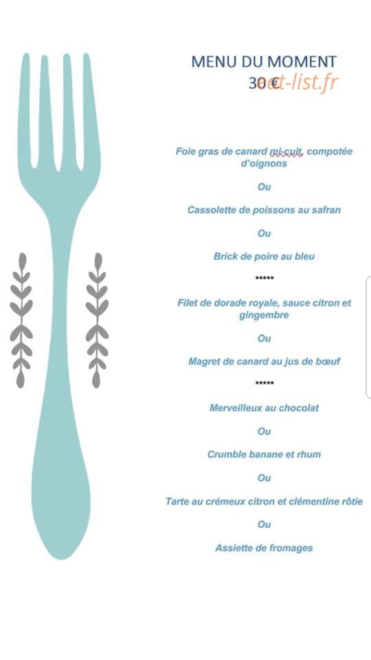 La Belle Epoque — carte page 1