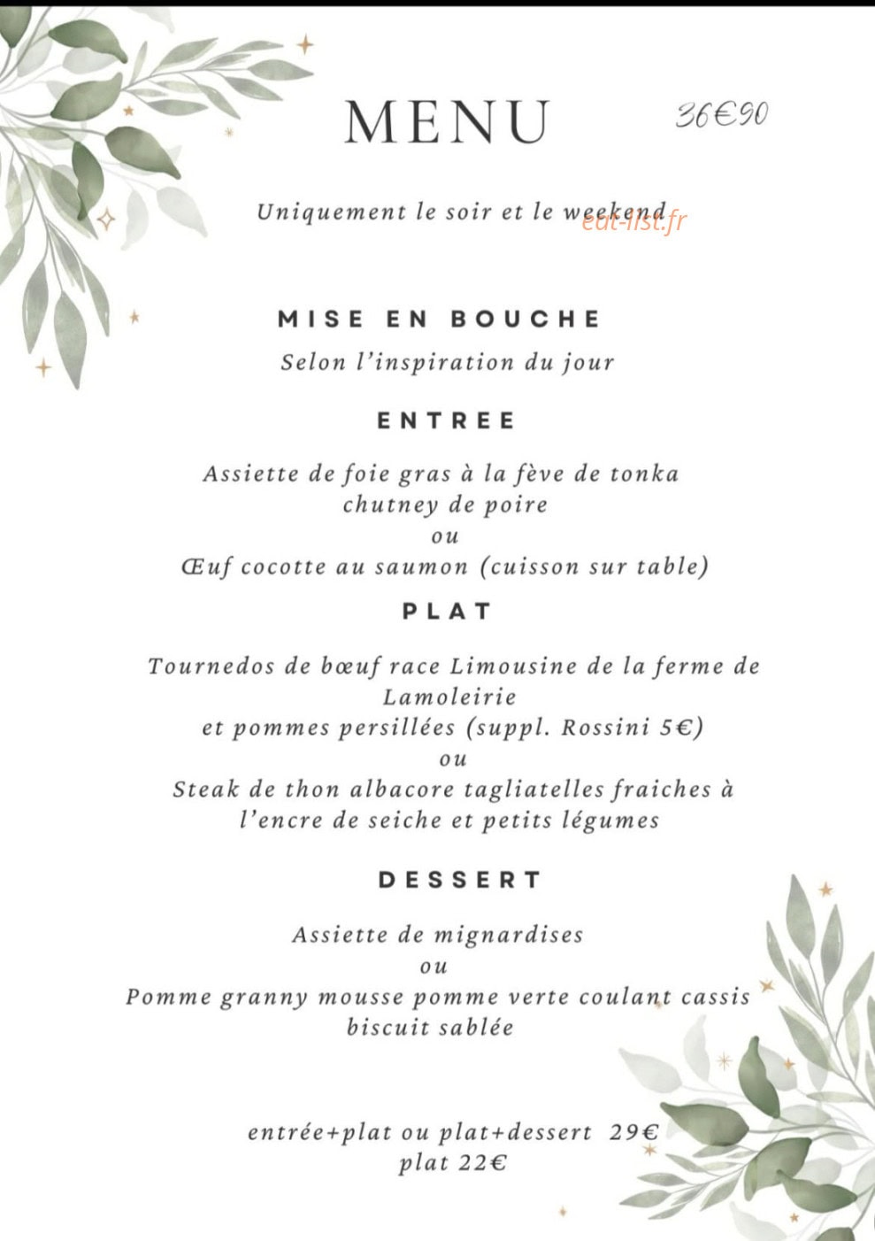 L’Arcane — carte page 1