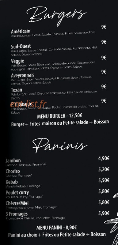L'émincé — carte page 2