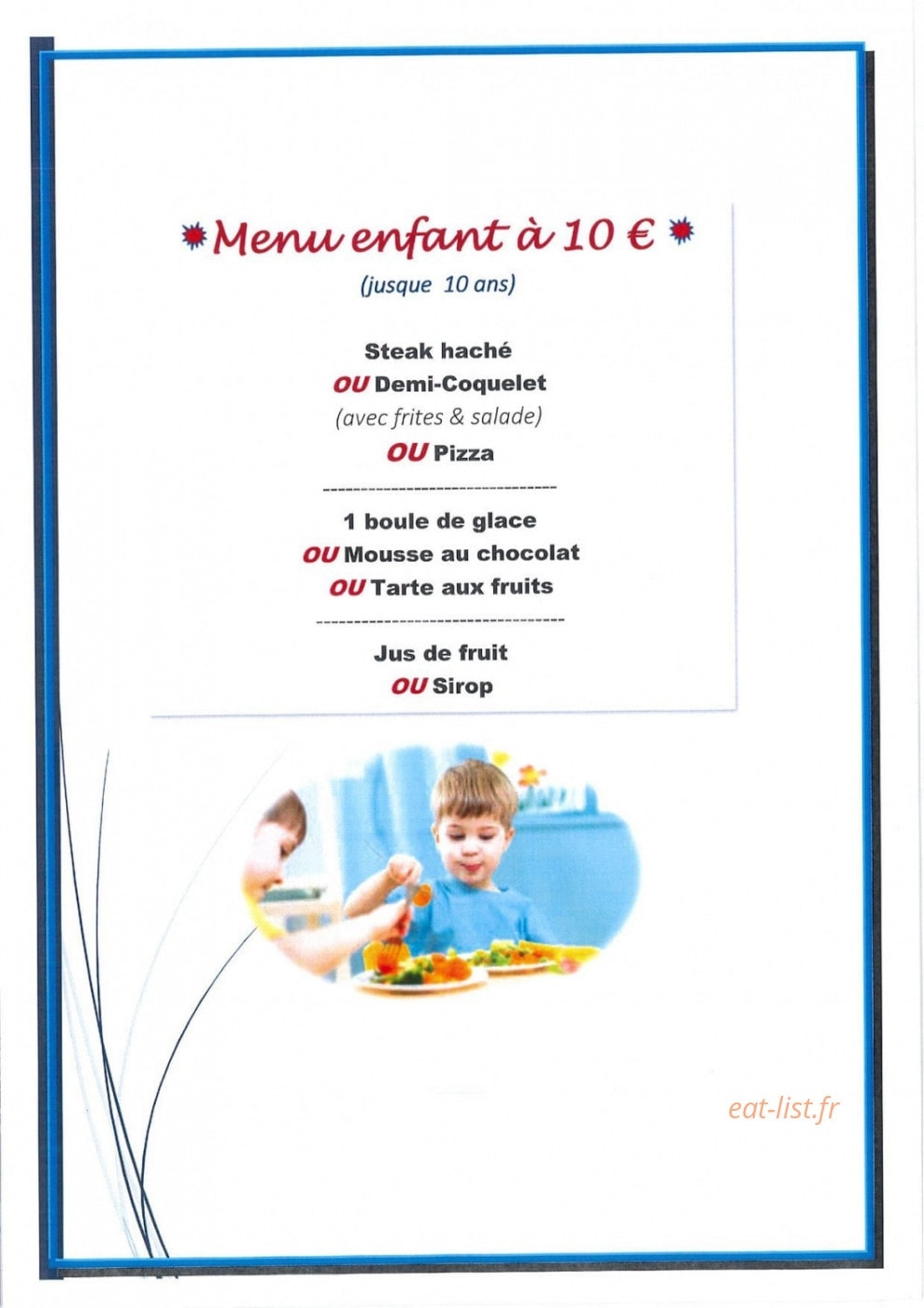 Restaurant le Drauzou — carte page 6