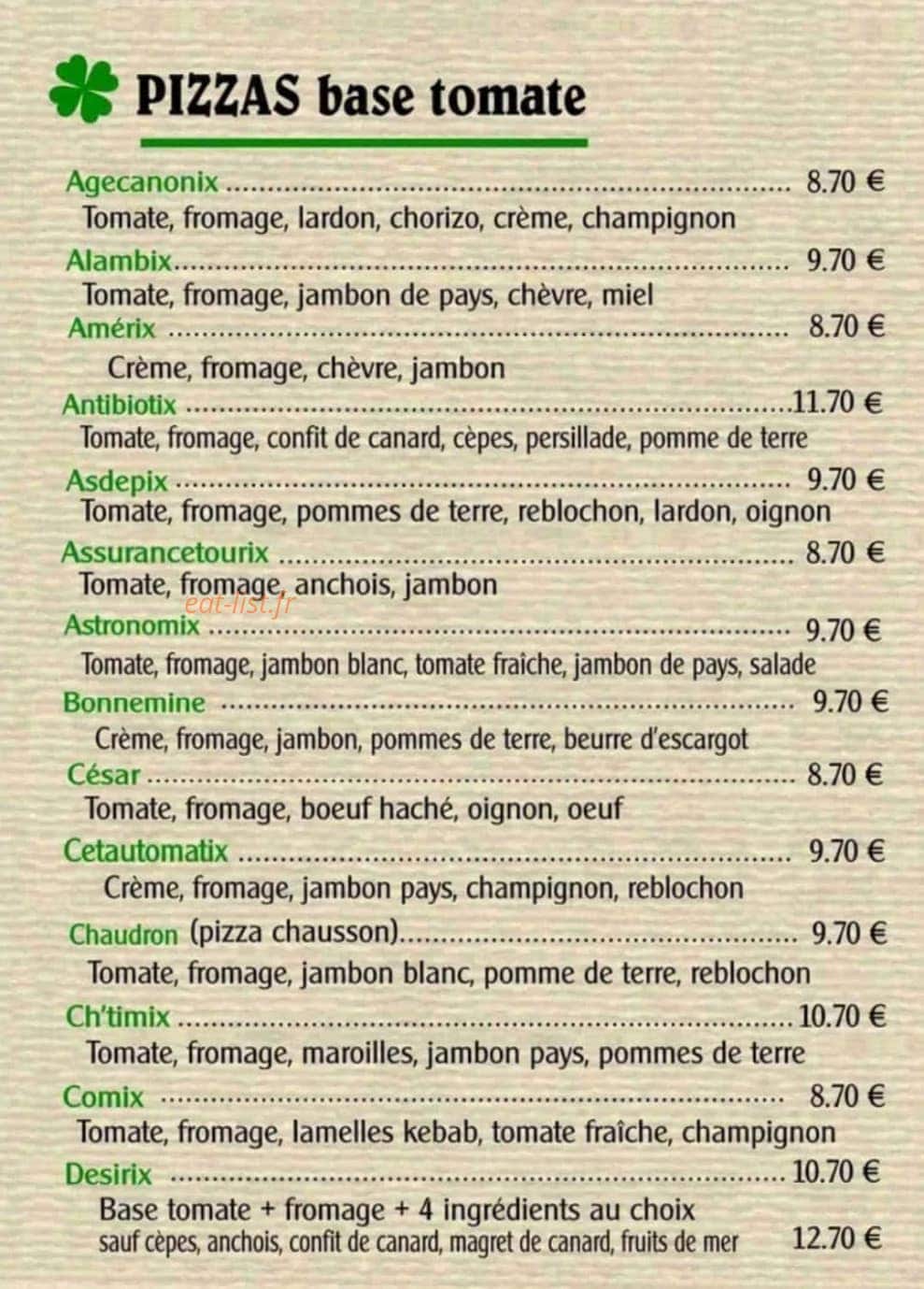 Hotel du centre — carte page 2