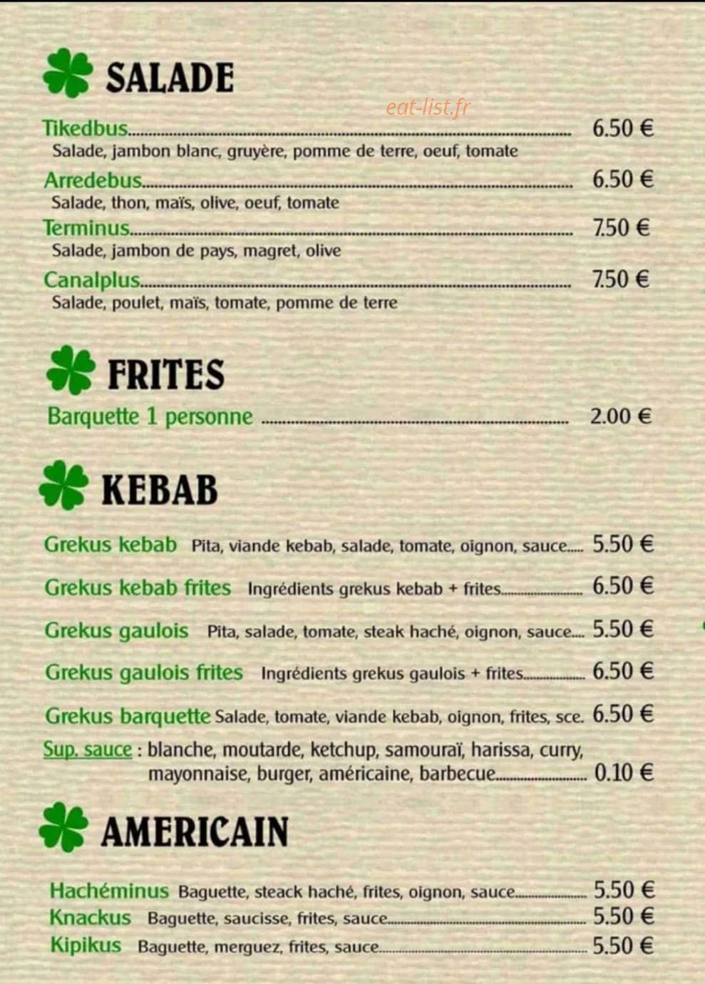 Hotel du centre — carte page 6