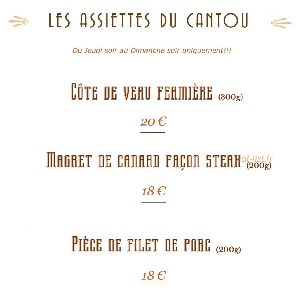 Ô Cantou Va Bien — carte page 5