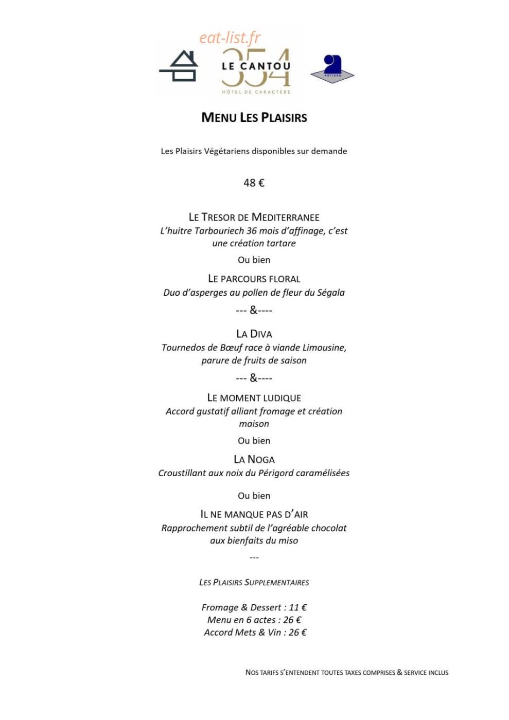 Le Cantou 354 — carte page 3