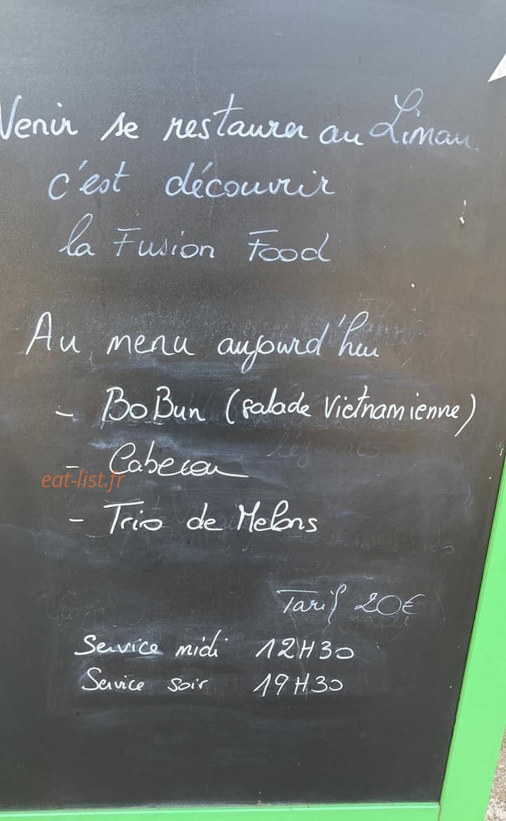 Le Limau — carte page 1