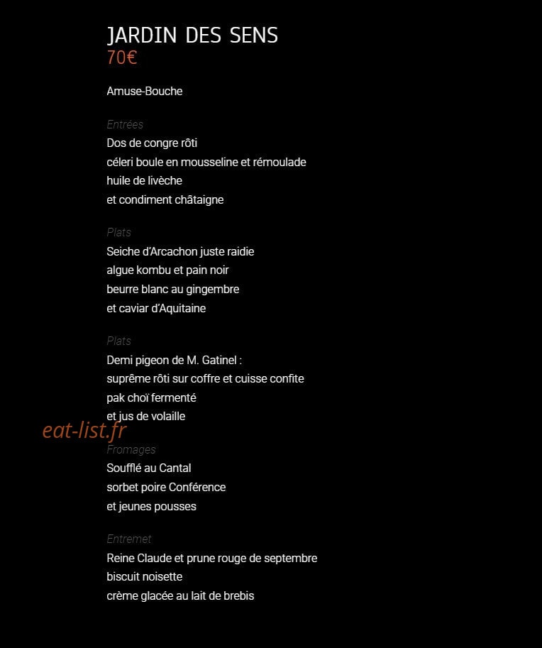 Les jardins — carte page 3