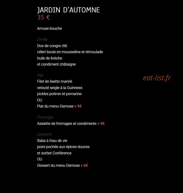 Les jardins — carte page 1