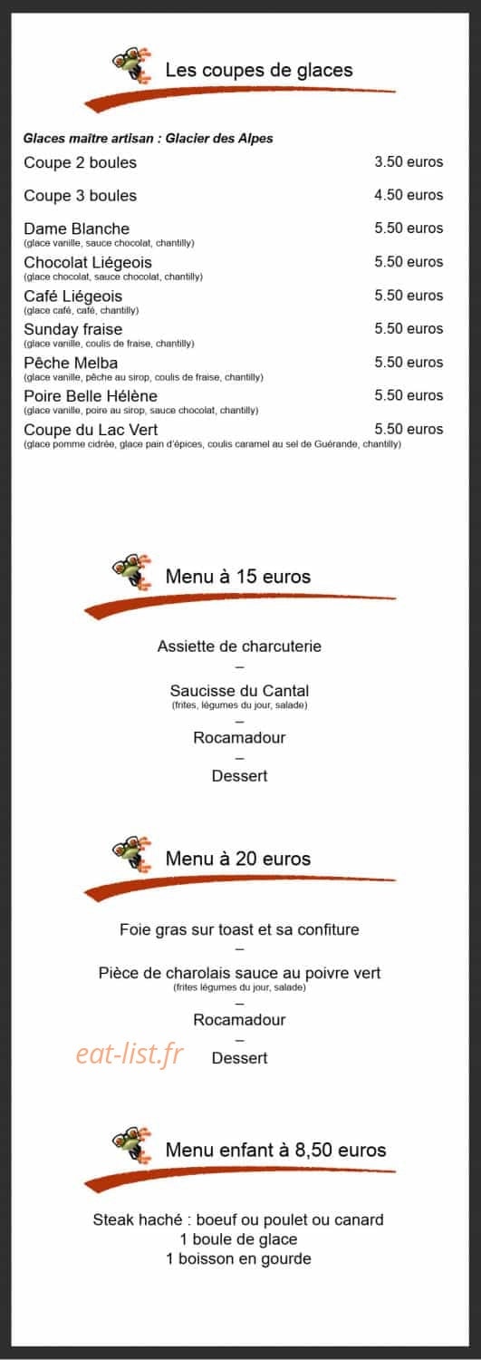 Chez Guibs — carte page 3