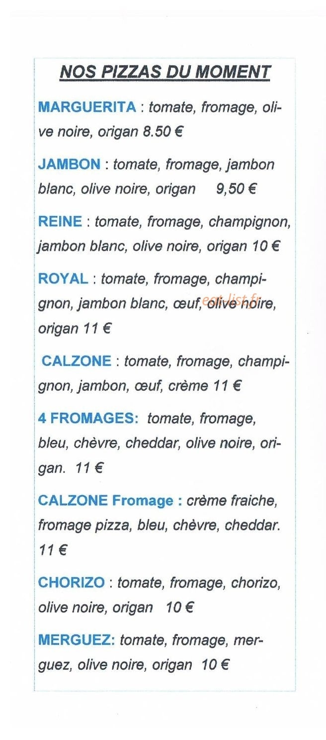 Ô Grands Gourmands — carte page 2