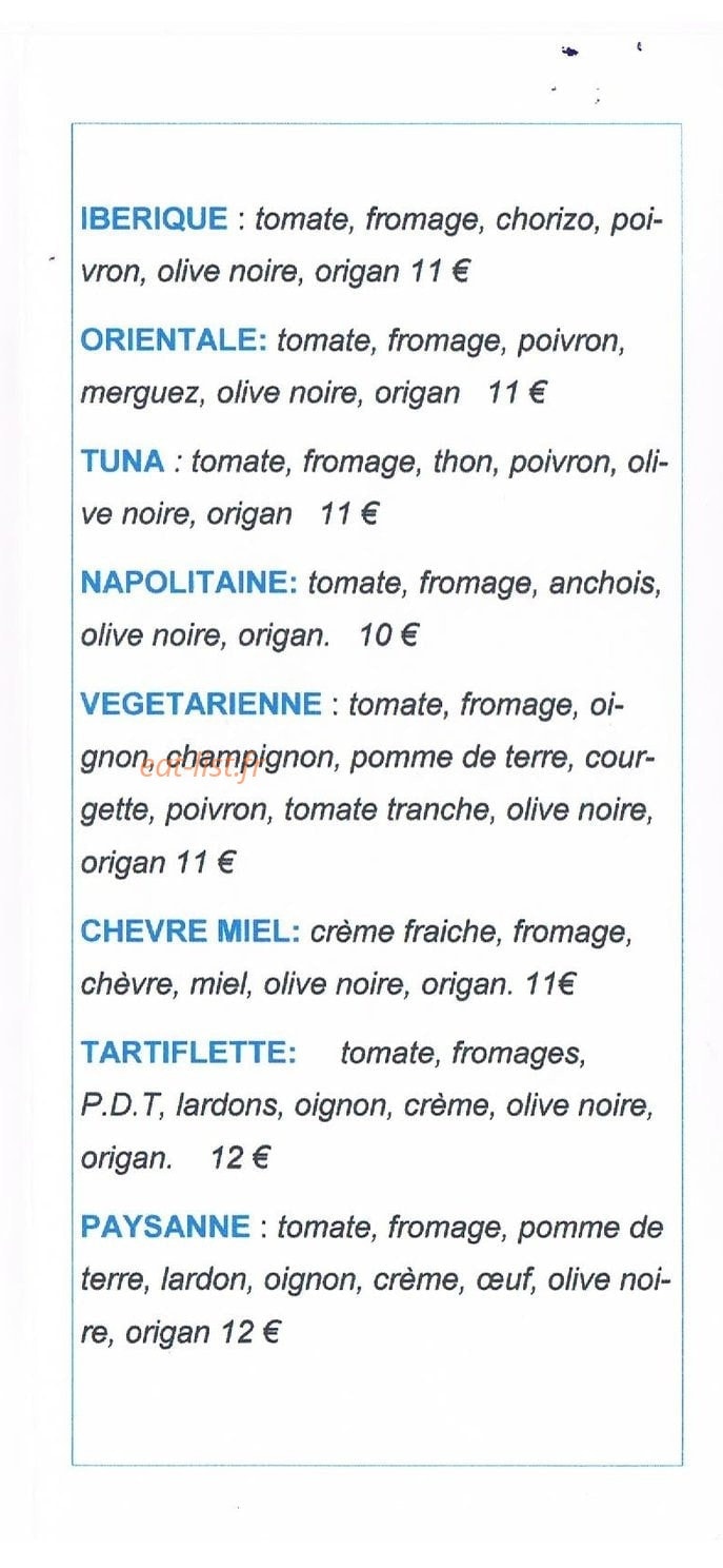 Ô Grands Gourmands — carte page 4