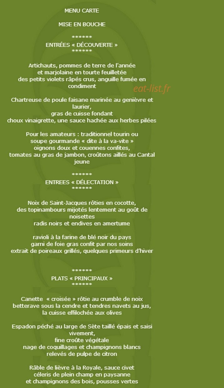 Le Gindreau — carte page 1