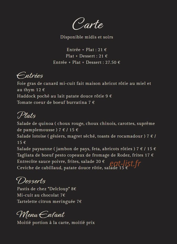 Le cap ou pas cap — carte page 1