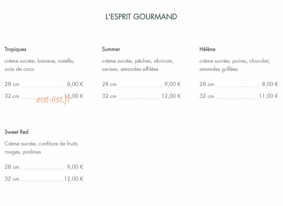 Carte et menu de L'Esprit à Castelnau Montratier-Sainte Alauzie — L'esprit gourmand