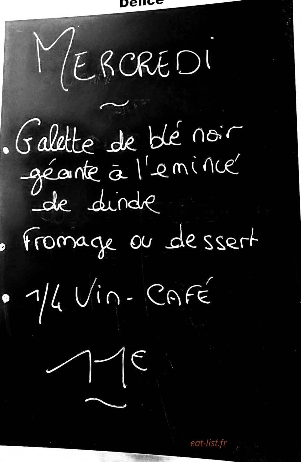Chez Brigitte — carte page 1