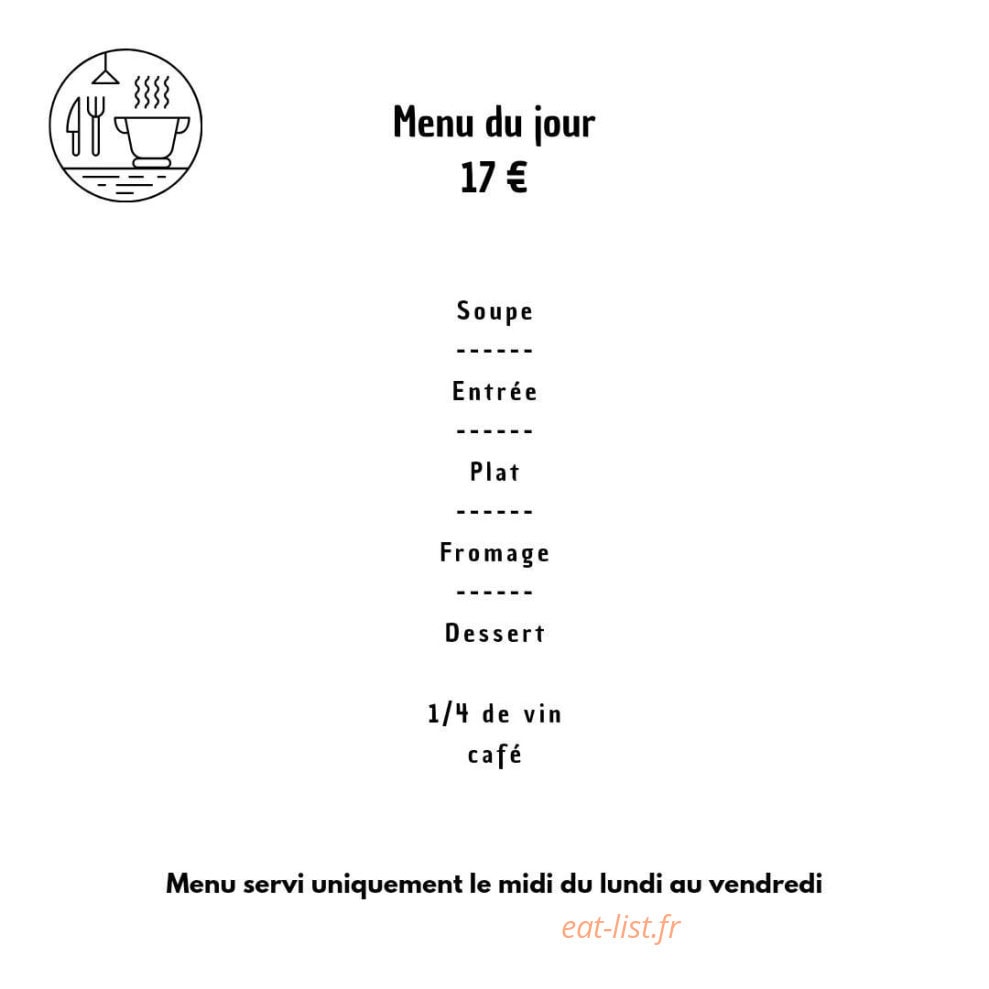 La Table De La Tour — carte page 2