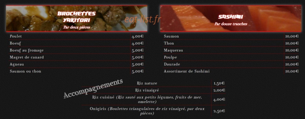 Le Nagoya — carte page 3