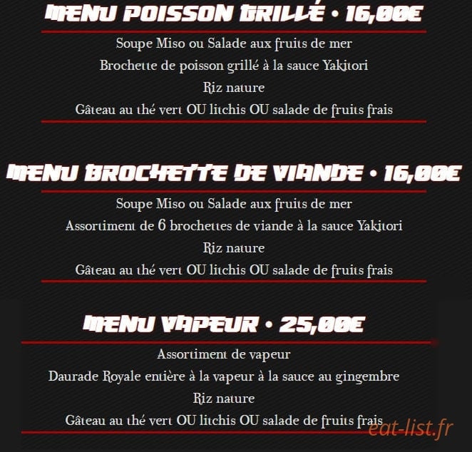 Le Nagoya — carte page 6
