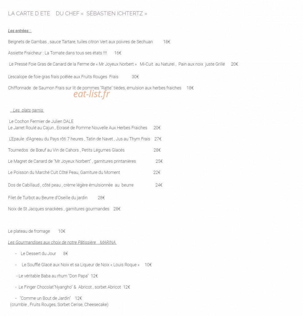 Les Terrasse — carte page 2