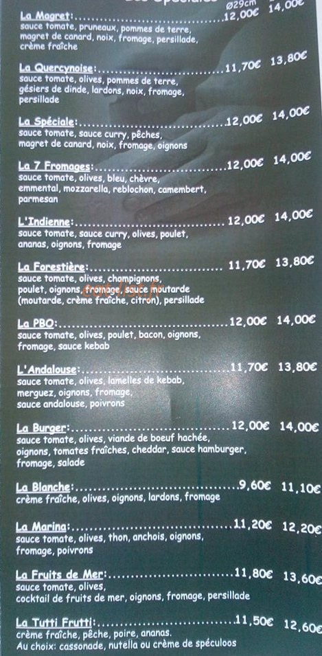 Chez Charlotte — carte page 3