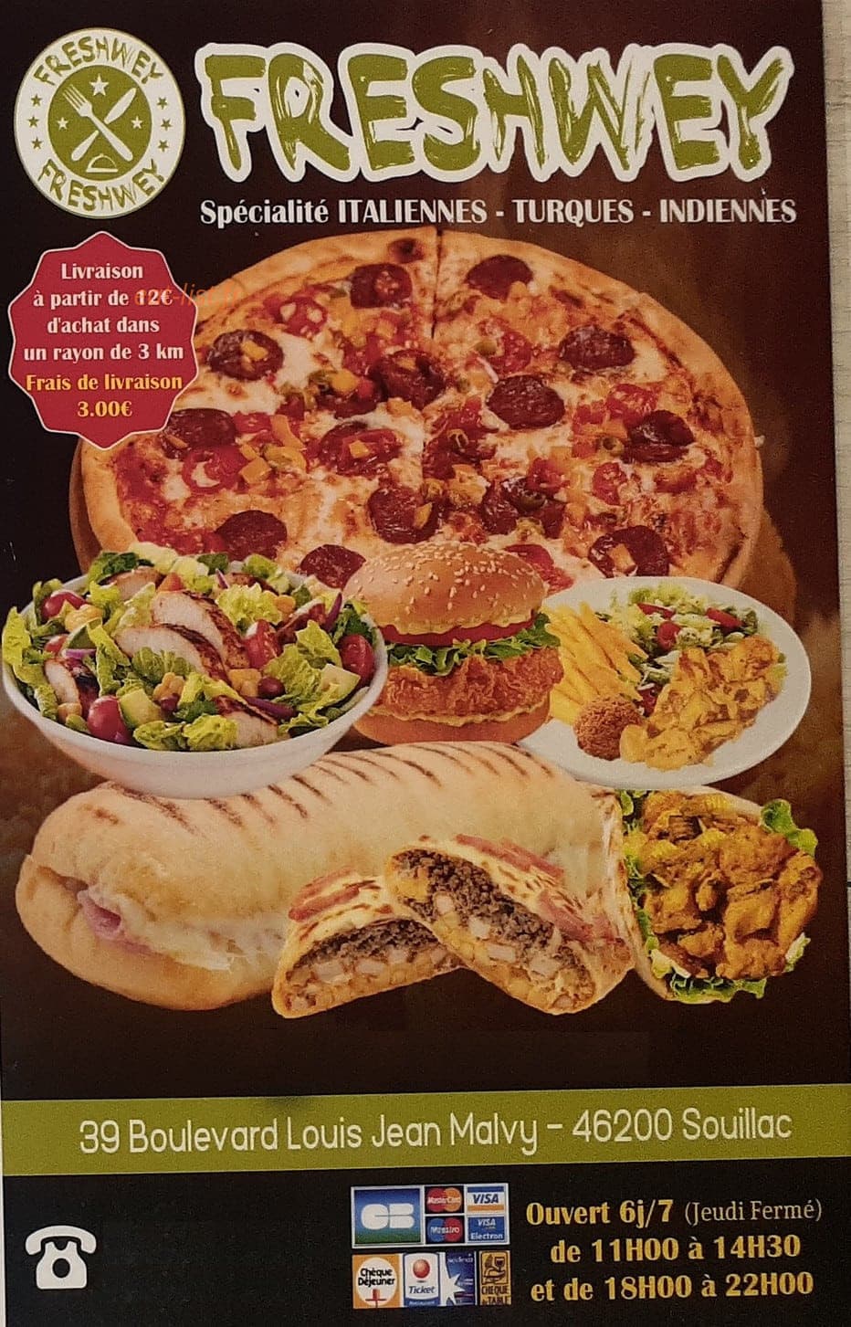 Freshwey — carte page 1