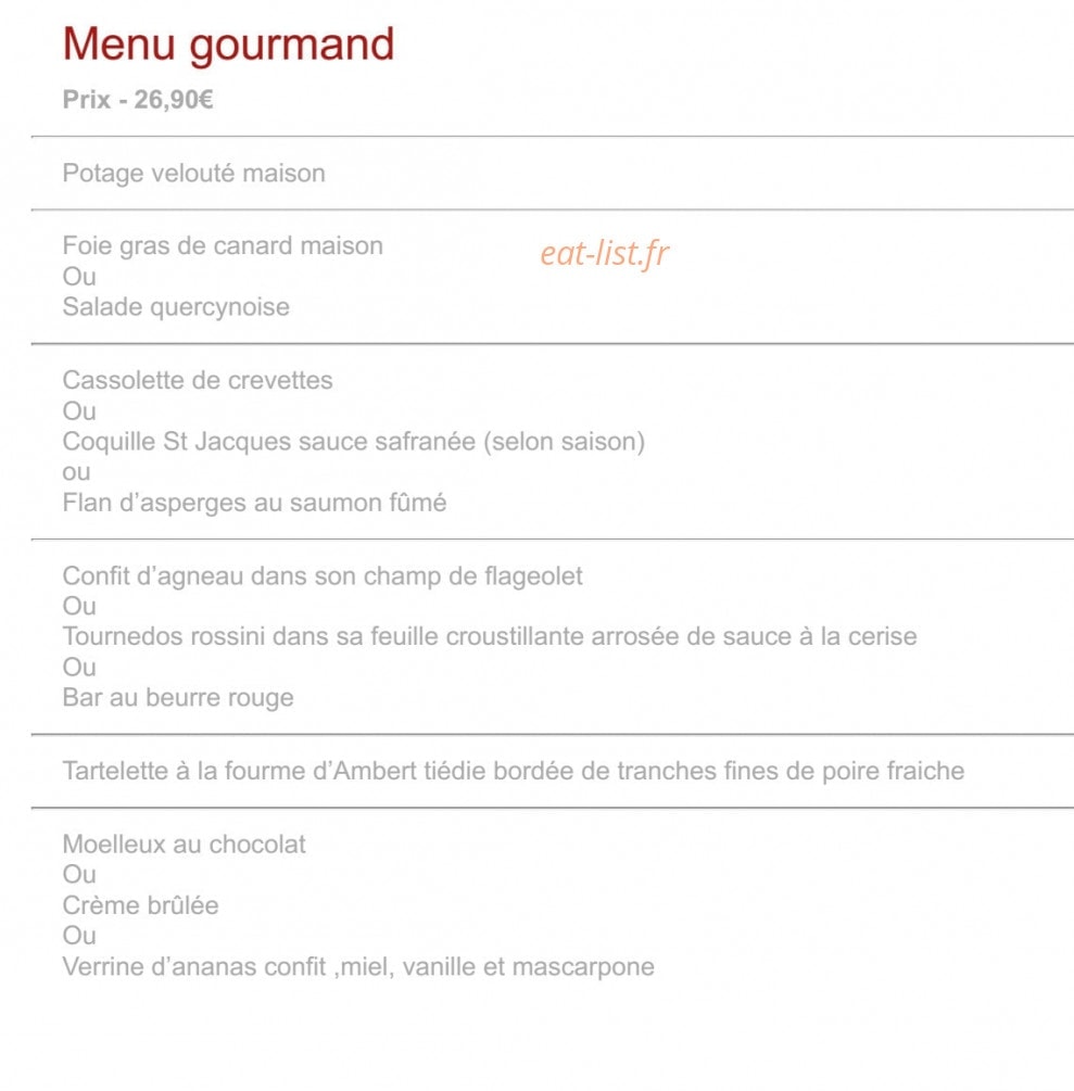 Le Bel Air — carte page 2