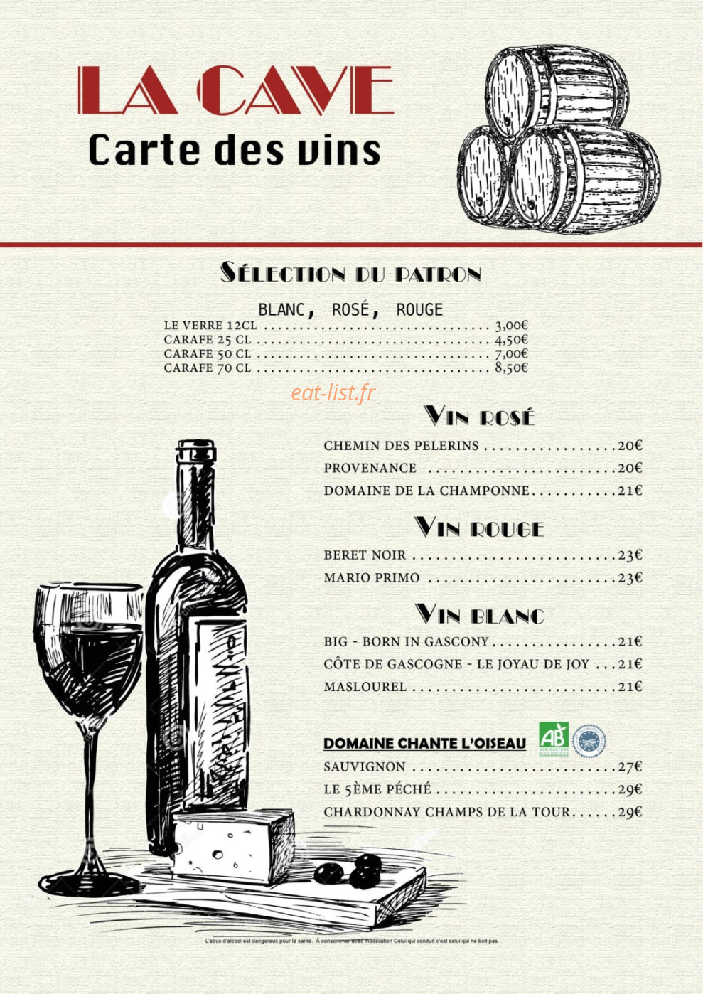 Le Cazdals — carte page 7