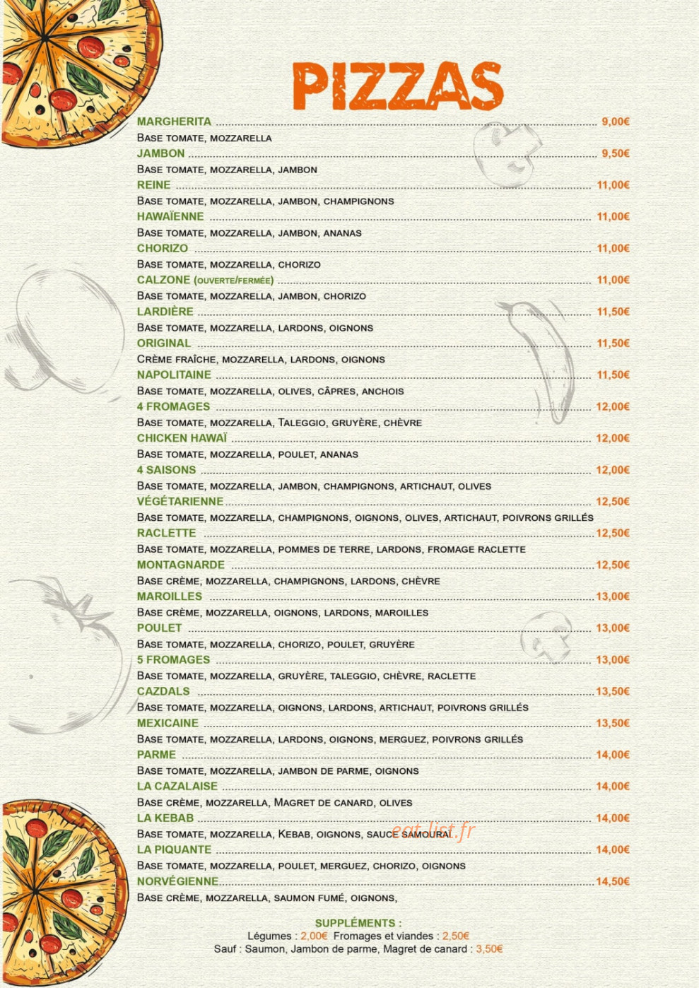 Le Cazdals — carte page 4