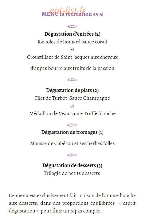La récréation — carte page 3